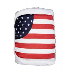 Bandáže polarfleece - Vlajky USA