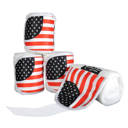 Bandáže polarfleece - Vlajky USA