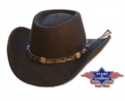 westernový klobouk GAMBLER