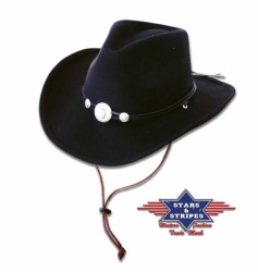 Westernový klobouk IDAHO barva černá